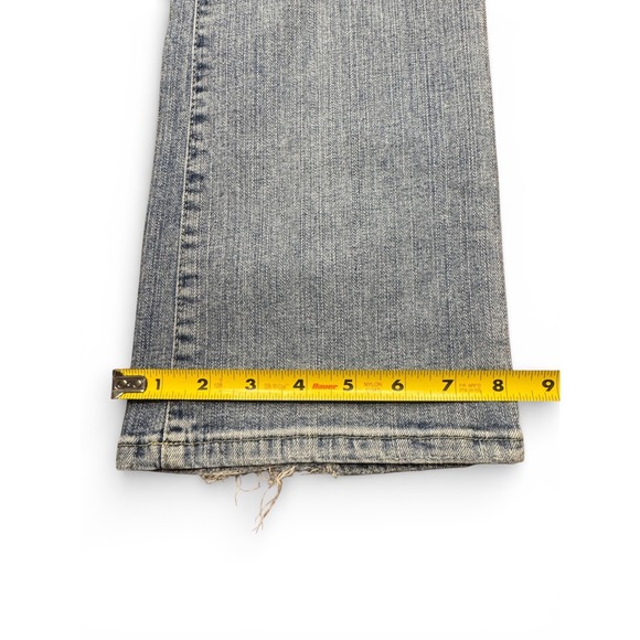 VTG Guess Daredevil Bootcut Jeans Womens 30 Distressed Low Rise Denim Pants Y2K - Picture 6 of 15
